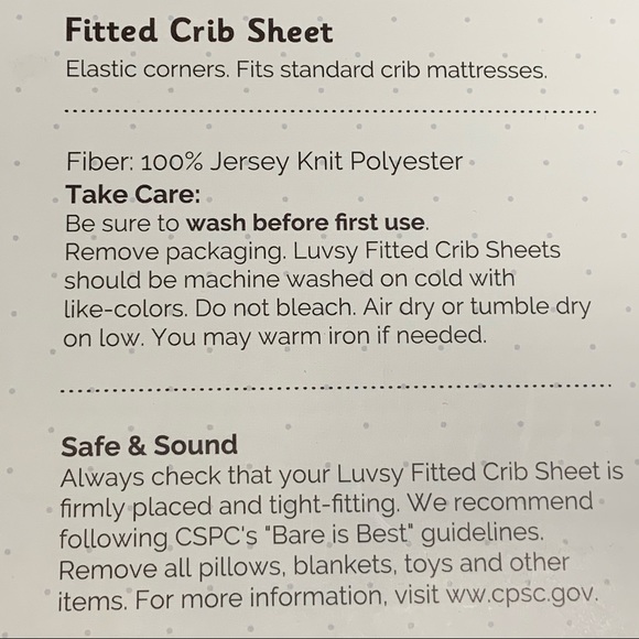 Luvsy Printed Crib Sheets "Space Baby" - Picture 6 of 7